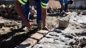 Subprefeitura Leste realiza a pavimentação da rua Paranavaí - Fotografo: Rogerio da Silva - Data: 31/03/2015