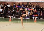 Mariana Miamotto atleta da ginástica ritmica competindo nos 27º Joguinhos Abertos em Caçador - Fotografo: Phelippe José - Data: 02/08/2014