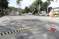 Começa instalação do canteiro de obras para drenagem do rio Mathias - Fotografo: Rogerio da Silva - Data: 23/06/2014