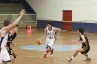 Basquete masculino de Joinville que disputa a 13ª Olesc em Caçador vence a equipe de Chapecó - Fotografo: Phelippe José - Data: 05/09/2013