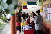 Exposição Copa do Mundo Brasil Mostra a Sua Cara. na Escola Municipal Zuma do Rosário Miranda, Costa e Silva - Fotografo: Rogerio da Silva - Data: 27/06/2014