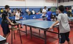 16º Jogos Escolares de Joinville = Competição de Tênis de Mesa Masculino. - Fotografo: Phelippe José da Silva - Data: 05/11/2014
