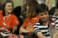 O prefeito Carlito Merss recebeu na tarde desta quarta-feira (28/11), na Sala do Colegiado, a delegação joinvilense campeã do Parajasc 2012 realizado em Brusque. A equipe veio compartilhar o título de bicampeão - Fotografo: Kátia Nascimento - Data: 28/11/2012