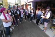Passeata do Outubro Rosa da equipe da UBSF Costa e Silva - Fotografo: Rogerio da Silva - Data: 21/10/2014