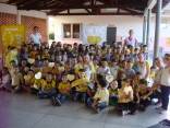 ovimento Maio Amarelo nasce com uma só proposta: chamar a atenção da sociedade para o alto índice de mortes e feridos no trânsito em todo o mundo. No CEI Lírio do Campo - Fotografo: Secom / Divulgação - Data: 29/05/2015