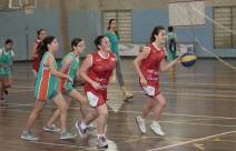 16º Jogos Escolares de Joinville = Competição de Basquete Feminino. - Fotografo: Phelippe José da Silva - Data: 03/11/2014