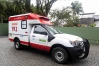 Nova ambulância do SAMU - Fotografo: Rogerio da Silva - Data: 27/02/2014