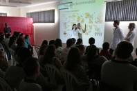 Ação da Saúde com palestra sobre sexualidade para alunos da Escola Municipal Hilda Krisch - Fotografo: Rogerio da Silva - Data: 20/05/2015