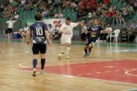 Equipe de Futsal de Joinville vence Pinhalzinho nos 53º Jogos Abertos de Santa Catarina em Blumenau. - Fotografo: Phelippe José - Data: 22/11/2013
