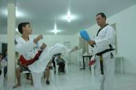 Felej implanta escolinha de taekwondo no Trentino 2 - Fotografo: Phelippe José - Data: 11/10/2013
