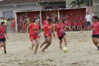 Final Feminina do campeonato Interbairros de futebol de areia. - Fotografo: Phelippe José - Data: 10/11/2013