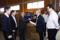 Receita Federal doa produtos apreendidos para a Prefeitura Municipal - Fotografo: Jaksson Zanco - Data: 03/09/2013