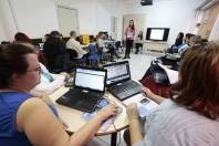 Professores da rede recebem capacitação sobre mídias sociais na Escola Digital - Fotografo: Rogerio da Silva - Data: 22/06/2015