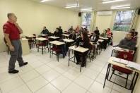 Professores de educação física participa de curso de primeiros socorros no Centro de Treinamento dos Bombeiros - Fotografo: Rogerio da Silva - Data: 11/08/2014