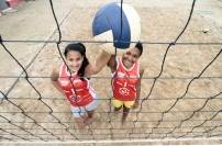 Atletas de vôlei de praia de Joinvill, Odaisa Nathieli de Andrade e Mayra Amorim de Souza,  são convocadas para Seleção Catarinense - Fotografo: Rogerio da Silva - Data: 23/04/2013