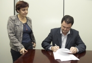 Assinatura de convênio de 14 milhões para equipamentos do Complexo Ulysses Guimarães II - Fotografo: Jaksson Zanco - Data: 04/07/2013