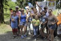 A equipe da pescadora Giovana Vallin = categoria Fraldinha de 0 a 5 anos venceu como a melhor torcida. - Fotografo: Phelippe José - Data: 14/03/2015