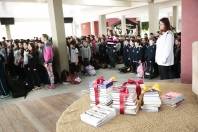 Prefeitura entrega 13 mil livros em CEIs, escolas e biblioteca pública - Fotografo: Jaksson Zanco - Data: 06/10/2014