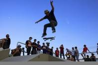 Na programação dos 161 anos de Joinville, será realizado nesta sexta-feira (9/3) um campeonato de skate e longboard no Parque da Cidade. - Fotografo: Mauro Artur Schlieck / Secom - Data: 08/03/2012