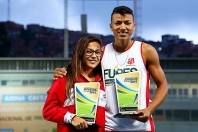 Letícia Oro Melo bateu recorde e foi eleita destaque do Campeonato Brasileiro de Atletismo Juvenil - Fotografo: Wagner Carmo/Cbat - Data: 29/04/2015