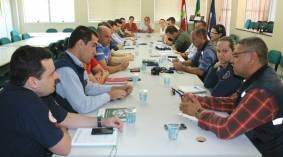 Entidades municipais, estaduais e federais debatem criação de Plano de Atendimento de Emergências - Fotografo: Mélani Schmidt - Data: 24/04/2015