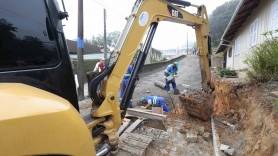 Subprefeitura Centro-Norte realiza drenagem na rua Servidão Ubatuba - Fotografo: Rogerio da Silva - Data: 30/06/2015