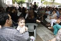 	A comunidade compareceu a edição dos “Concertos Matinais”, neste domingo (04/11) e prestigiou a Orquestra Prelúdio. Mais de 150 pessoas conheceram o projeto desenvolvido pelo maestro Rafael Daniel Huch e aprovado no Edital 2011 do Simdec. - Fotografo: Kátia Nascimento - Data: 04/12/2011