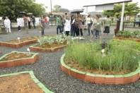 A unidade de saúde Edla Jordan (bairro Petrópolis) foi a vencedora do concurso para Implantação de Hortas Orgânicas, promovido pela Prefeitura. Como prêmio, 10 funcionários visitarão o Projeto de Hortas Comunitárias em Foz do Iguaçu (PR), referência nacional.  - Fotografo: Kátia Nascimento - Data: 03/11/2011