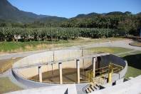 Estação de Tratamento de Lodo da ETA Cubatão será inaugurada nesta quarta - Fotografo: Divulgação CAJ - Data: 12/08/2014