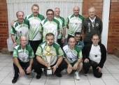Equipe de bolão masculino da Sociedade Glória, campeão citadina de Bolão. - Fotografo: Phelippe José da Silva - Data: 06/08/2014