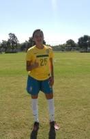 Atleta da Felej Gabrielle Jordão Portilho estará na Copa do Mundo sub-17 de futebol feminino - Fotografo: Divulgação Felej - Data: 27/08/2012