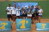 Equipe Tênis feminino da Felej vice-campeã dos 54º  Jasc em Itajaí de duplas - Fotografo: Phelippe José da Silva - Data: 19/11/2014