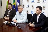 Coletiva à imprensa sobre pedido de exoneração de médicos ortopedistas - Fotografo: Jaksson Zanco - Data: 04/09/2013