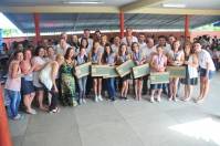 Premiação realizada em dezembro de 2012 com os alunos da escola Ruben Roberto Schmidlin - Fotografo: CDL/Divulgação - Data: 20/06/2013